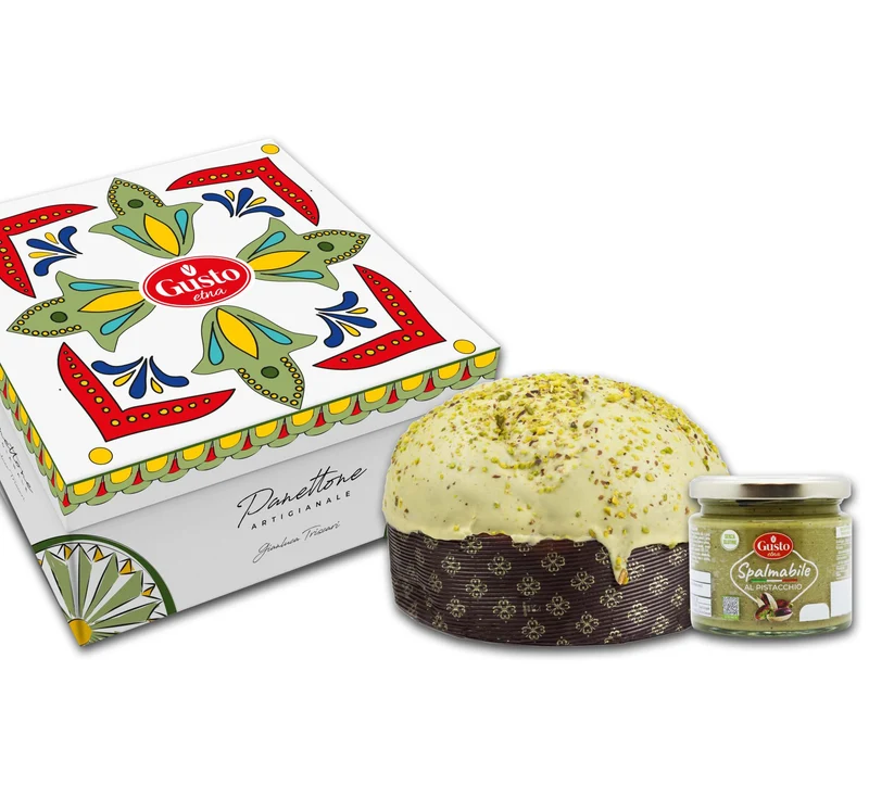 Gusto Etna Panettone Pistasch