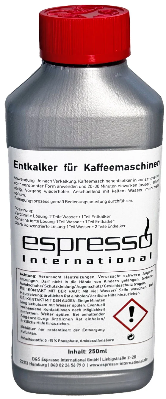 Avkalkningsmedel för kaffemaskiner