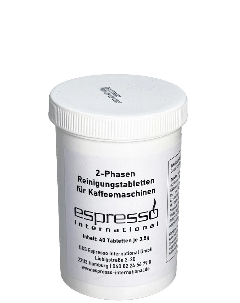 2-fas Rengöringstabletter för kaffemaskiner