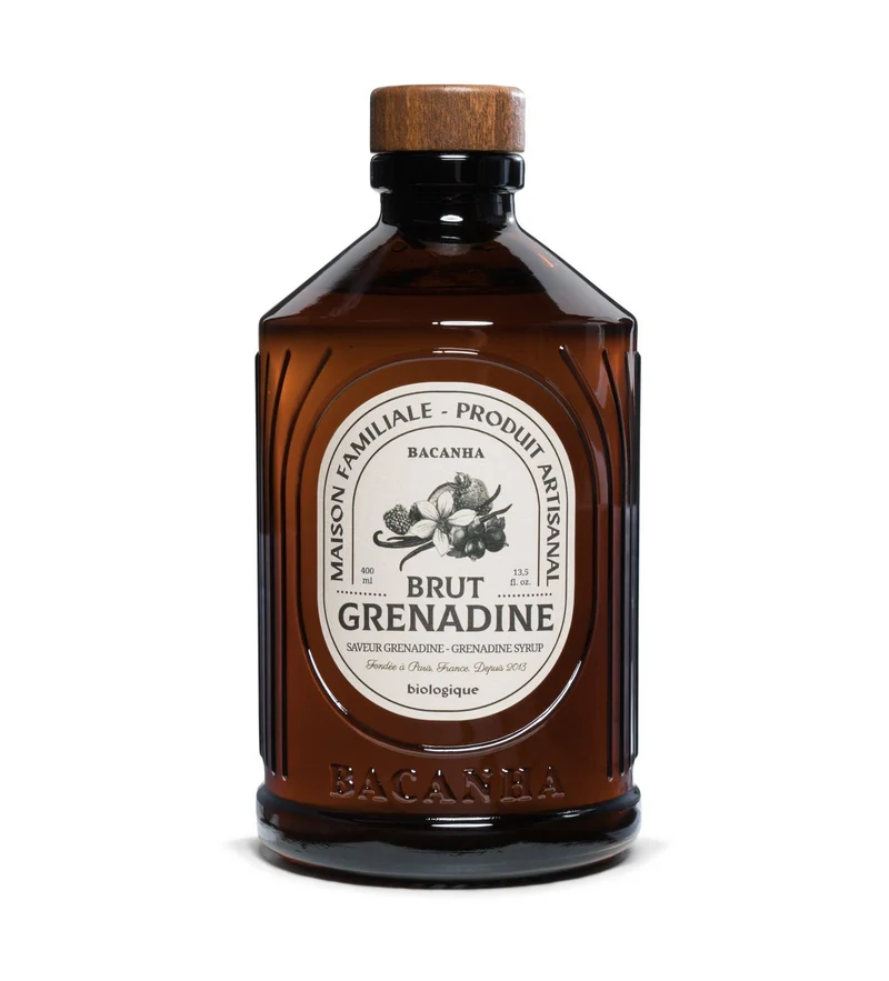 Sirop de Grenadine Brut Biologique - Bacanha
