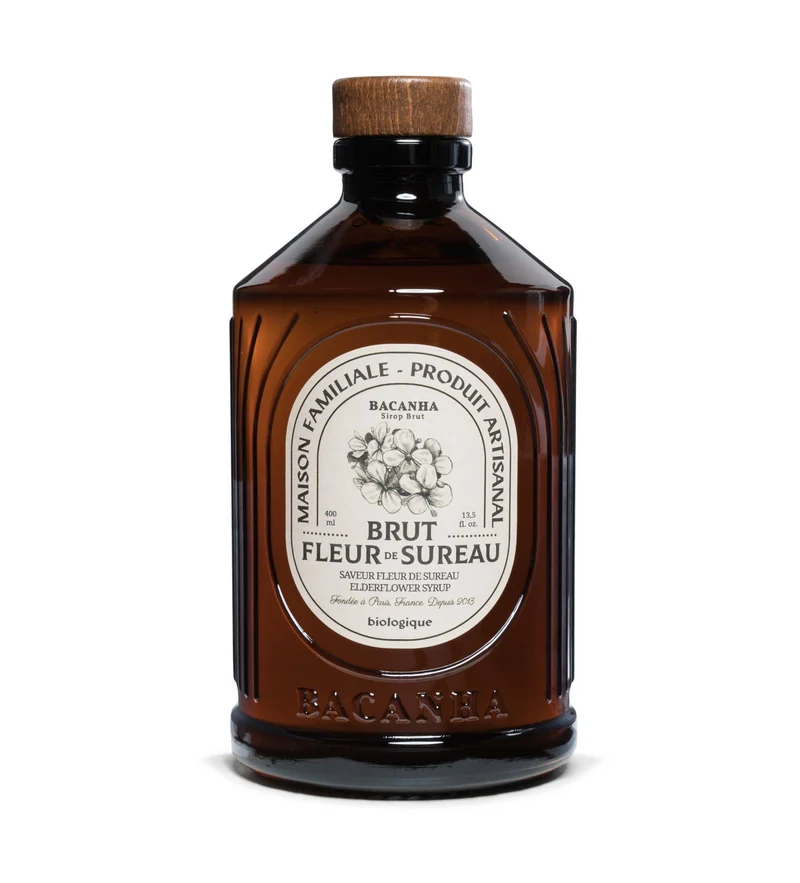 Sirop de Fleur de Sureau Brut Biologique - Bacanha