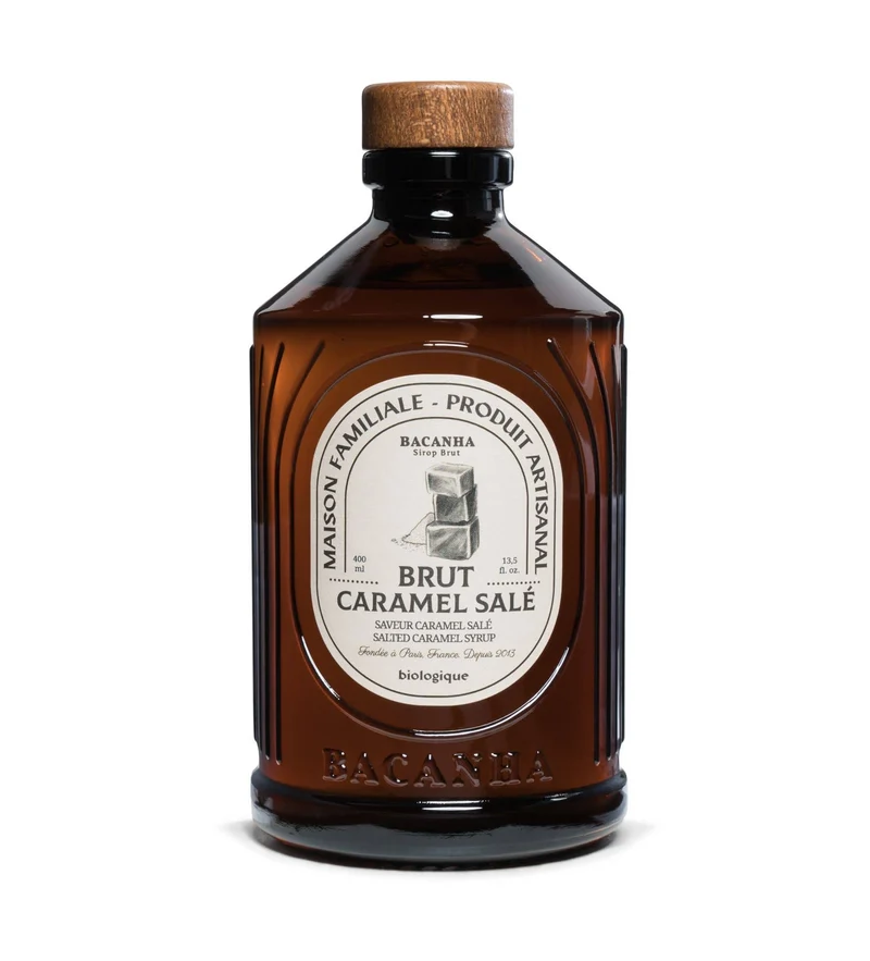 Sirop de Caramel Salé Brut Biologique - Bacanha