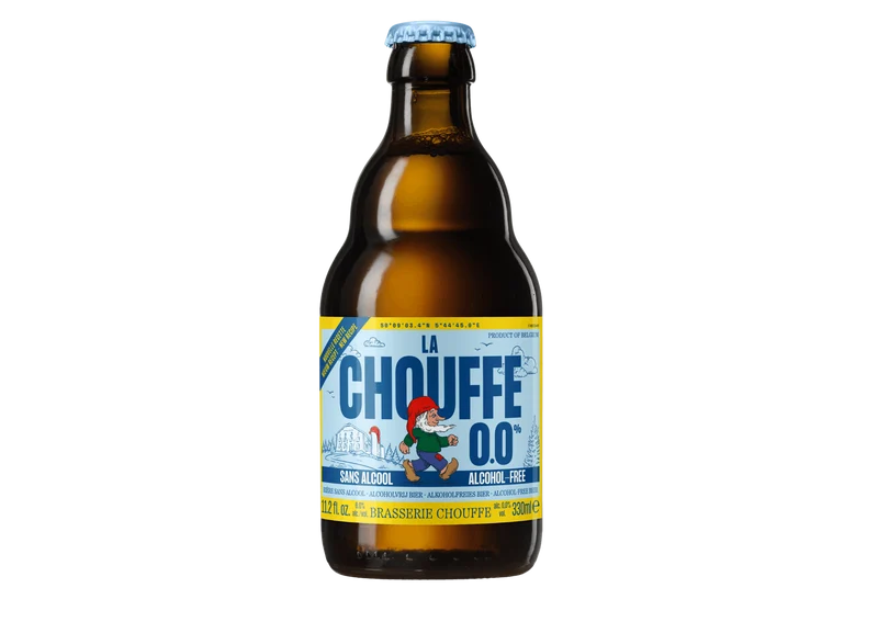 Bière blonde Chouffe sans alcool 0,0%