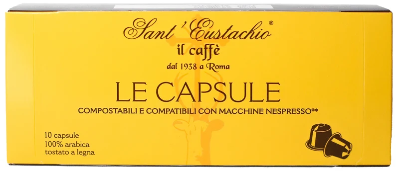 Sant Eustachio Nespresso®* kompatibla kapslar