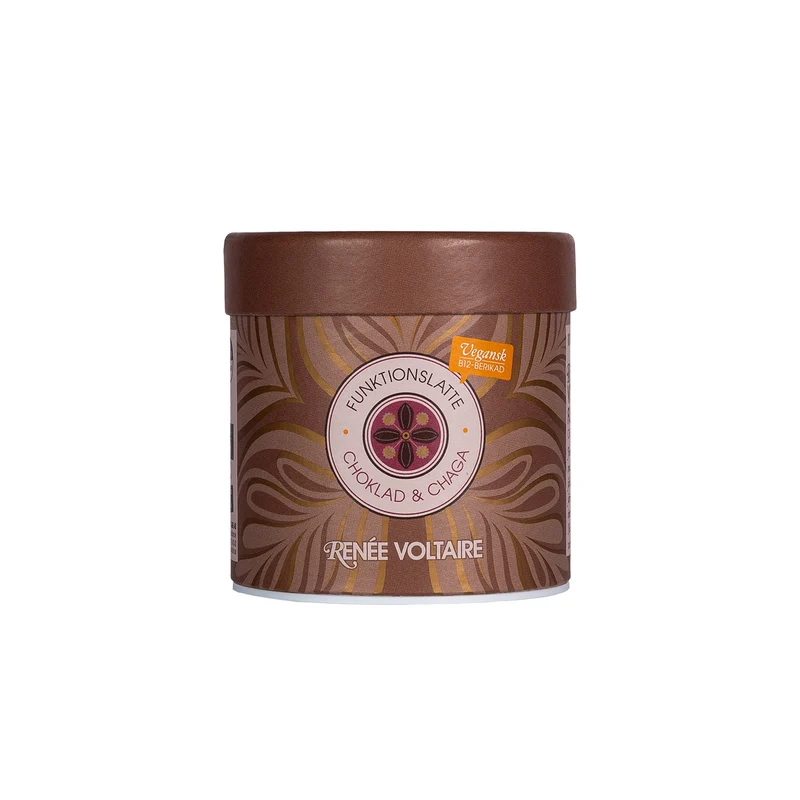Funktionslatte – Choklad & Chaga, 100 g Eko