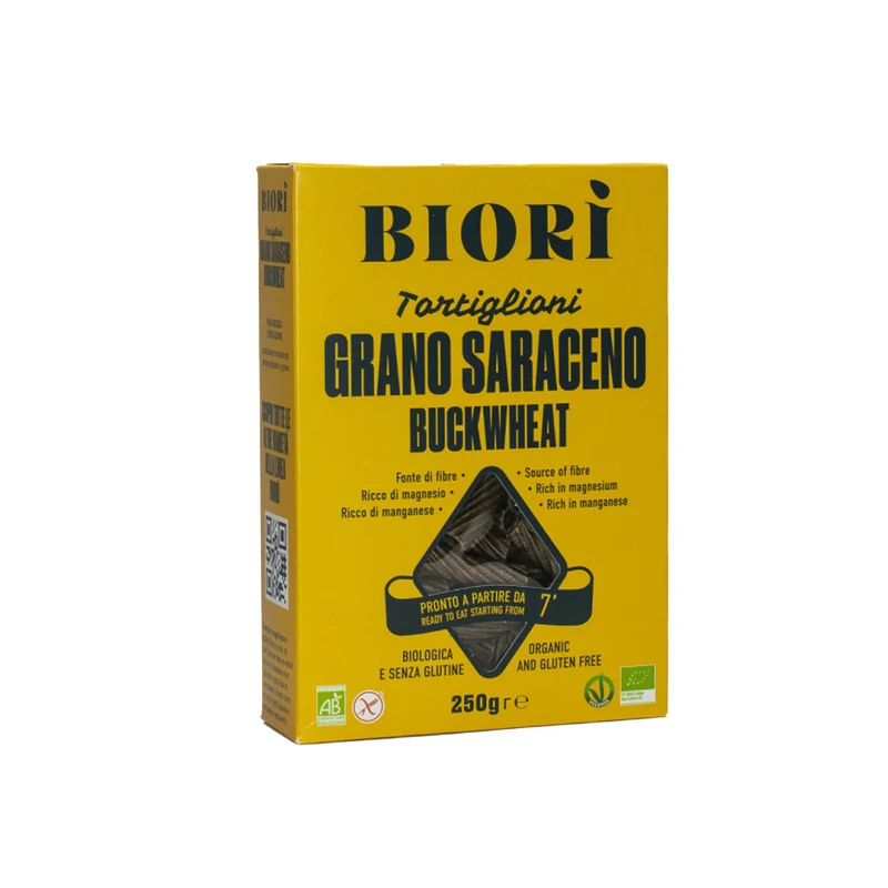 Tortiglioni Bovete, 250 g Eko