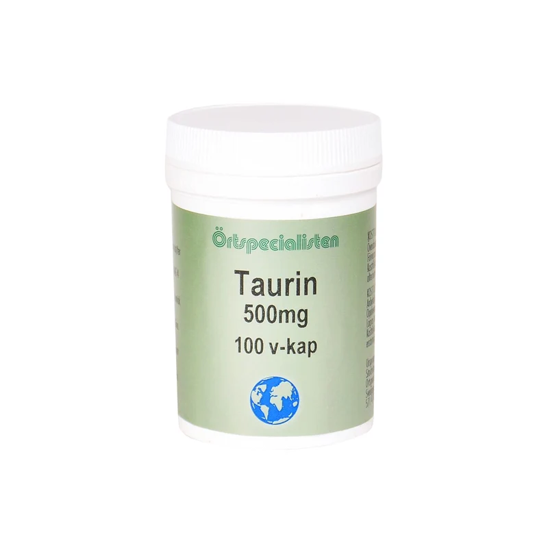Taurin 500mg, 100 kap