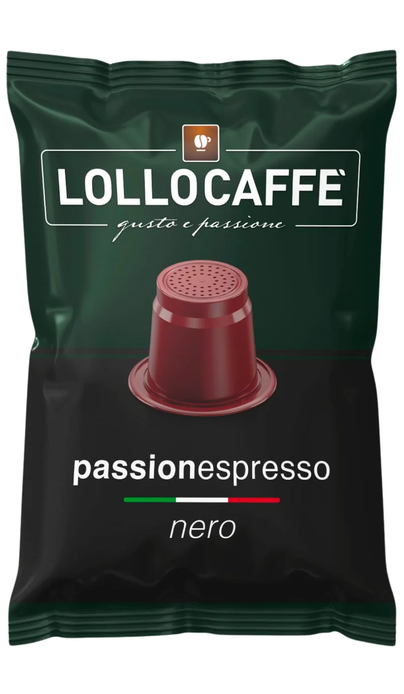 Lollo Caffe Nero Nespresso®*-kompatibla kapslar
