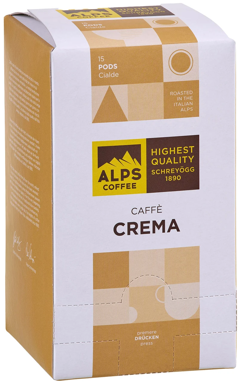 Alps Coffee Espresso Crema ESE Pods