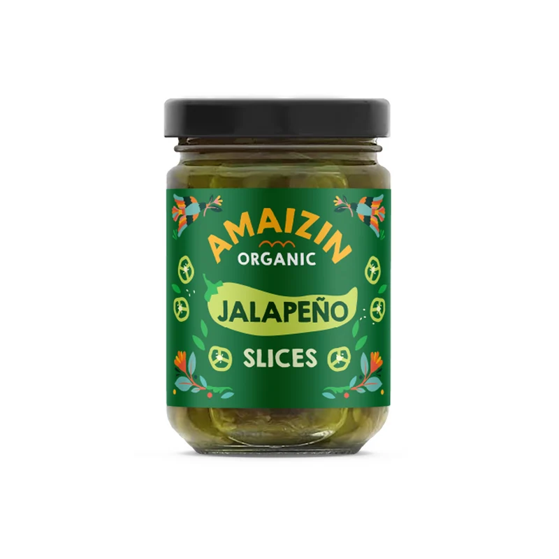 Gröna Jalapeños Bitar, 170 g Eko