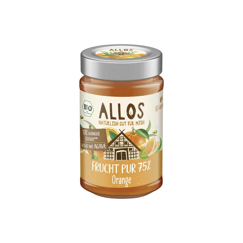 Frukt Pure 75% Apelsin, 200 g Eko
