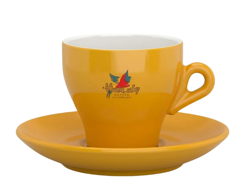HARDY Cappuccinokopp Gul