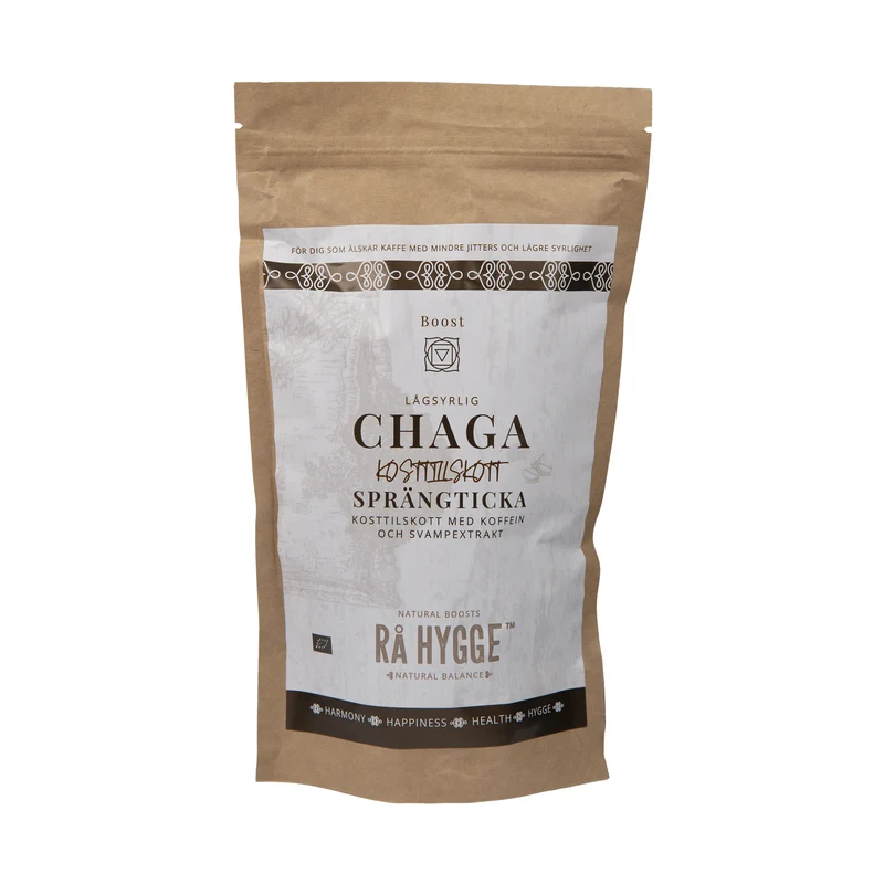 Kaffe Kosttillskott Chaga Boost Malet, 227 g Eko