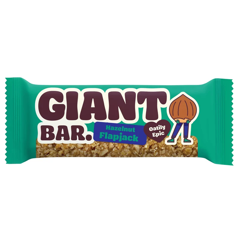 Giant Bar Flapjack Hazelnut vegansk