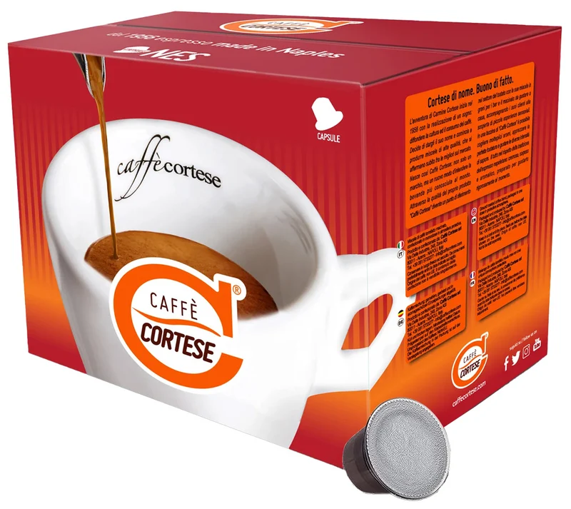 Caffè Cortese Nespresso®-kompatibla kapslar Deciso (Forte)