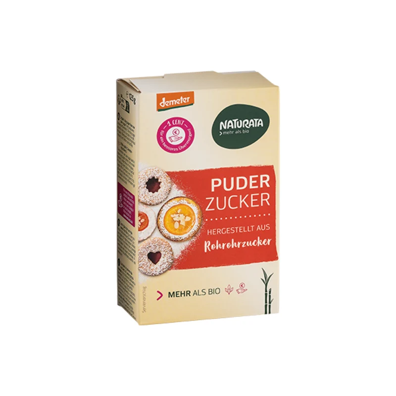 Florsocker, 125 g Eko