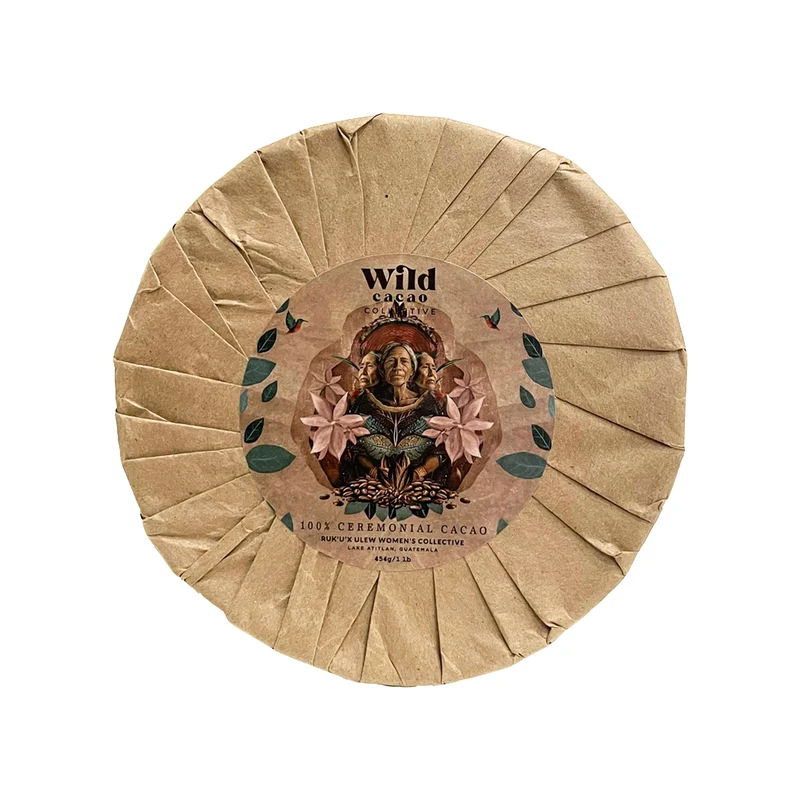 100% Ceremoniell Cacao Ruk'u'x Ulew – Block 454 g