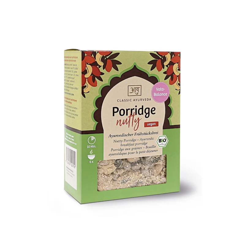 Ayurvedisk Vata-Gröt Med Nötter, 480 g Eko