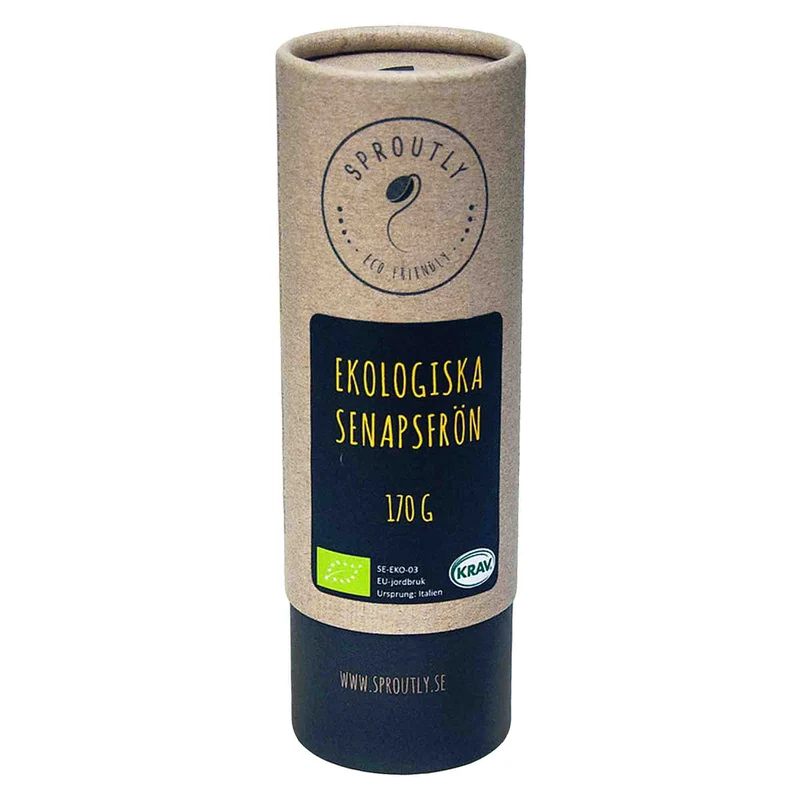 Senapsfrön, 170 g Eko