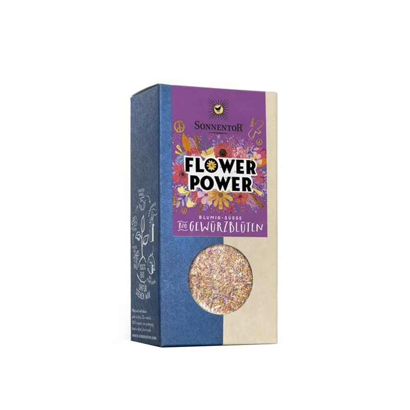 Flower Power Blom- & Örtkrydda, 35 g Eko