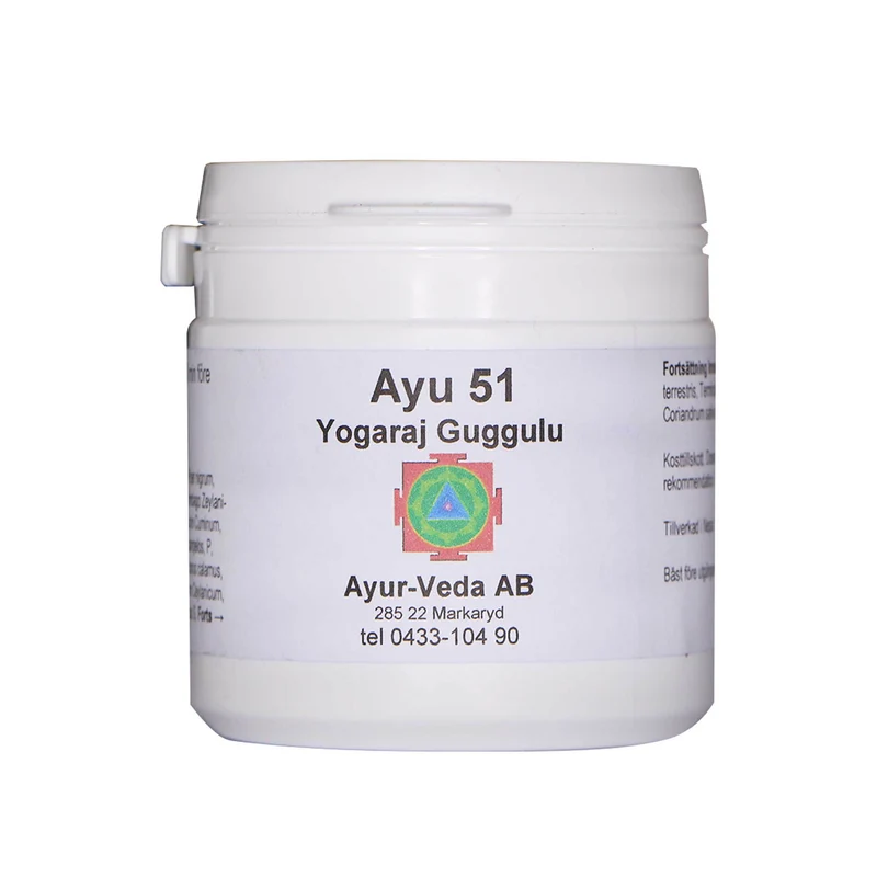 Ayu 51 Yogaraj Guggulu, 120 tab