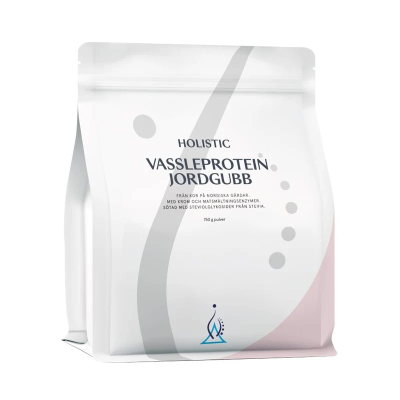 Vassleprotein Jordgubb, 750 g