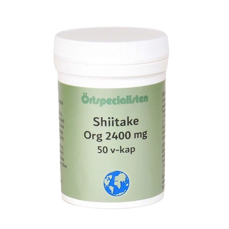Shiitake 2400 mg 50 kap
