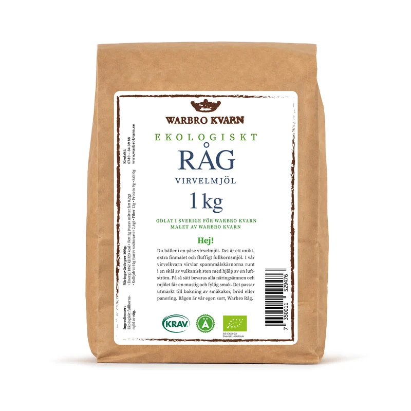Råg Virvelmjöl 1 kg