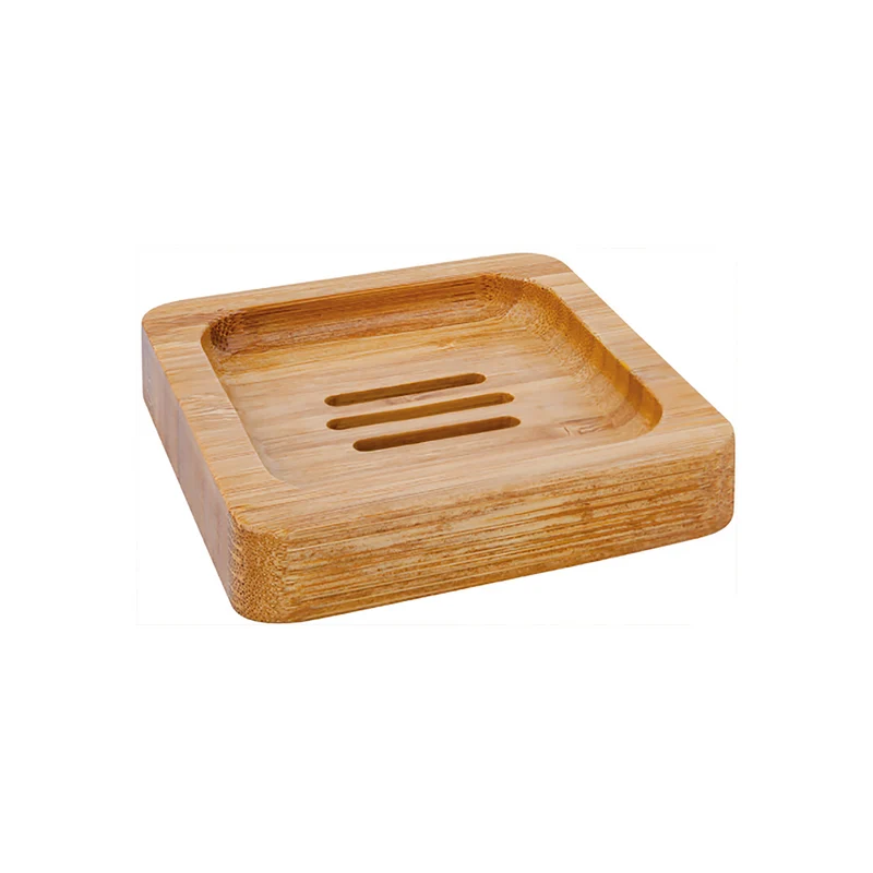 Tvålfat Kvadrat Bambu, 1 st