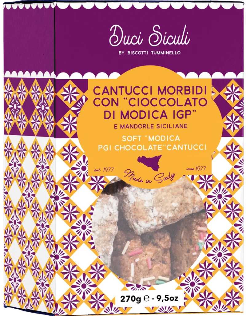 Tumminello Cantucci med choklad