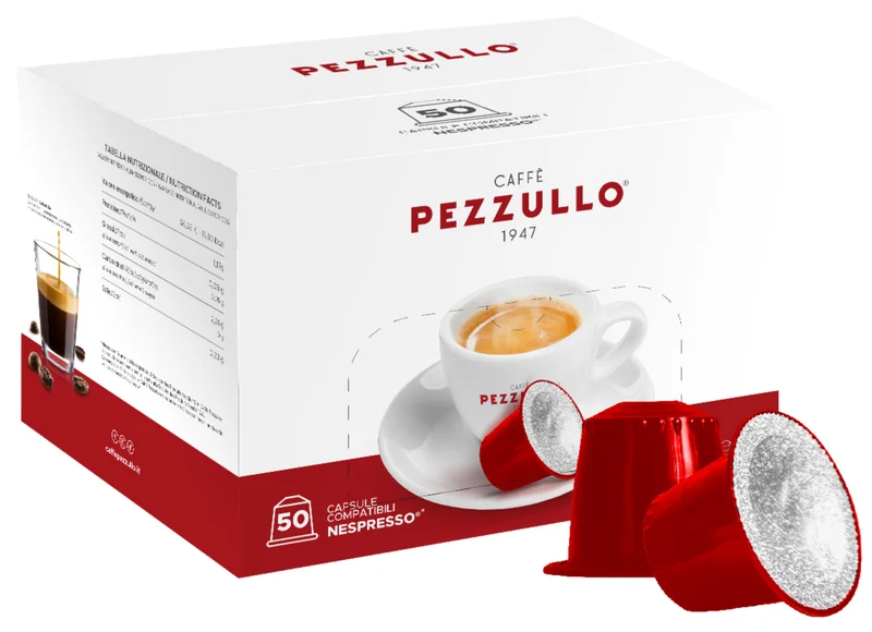 Pezzullo Caffè Classico Nespresso®-kompatibla kapslar