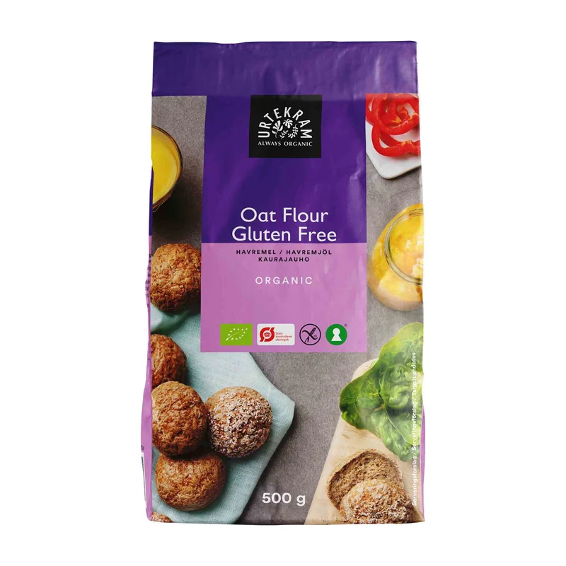Havremjöl glutenfritt, 500 g Eko