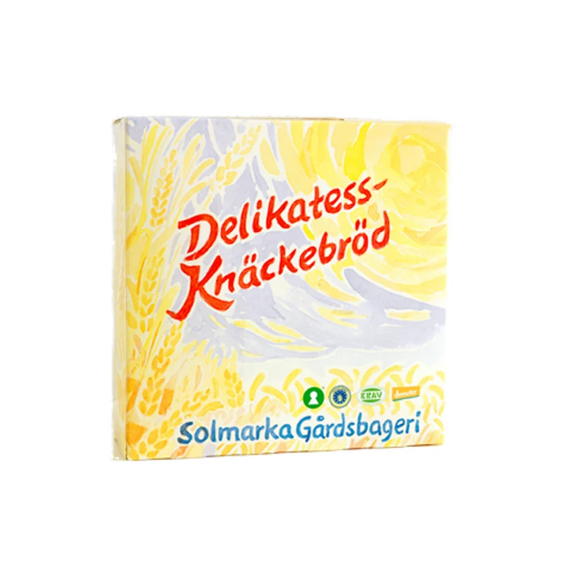 Delikatess-Knäckebröd, 440g, Demeter Eko