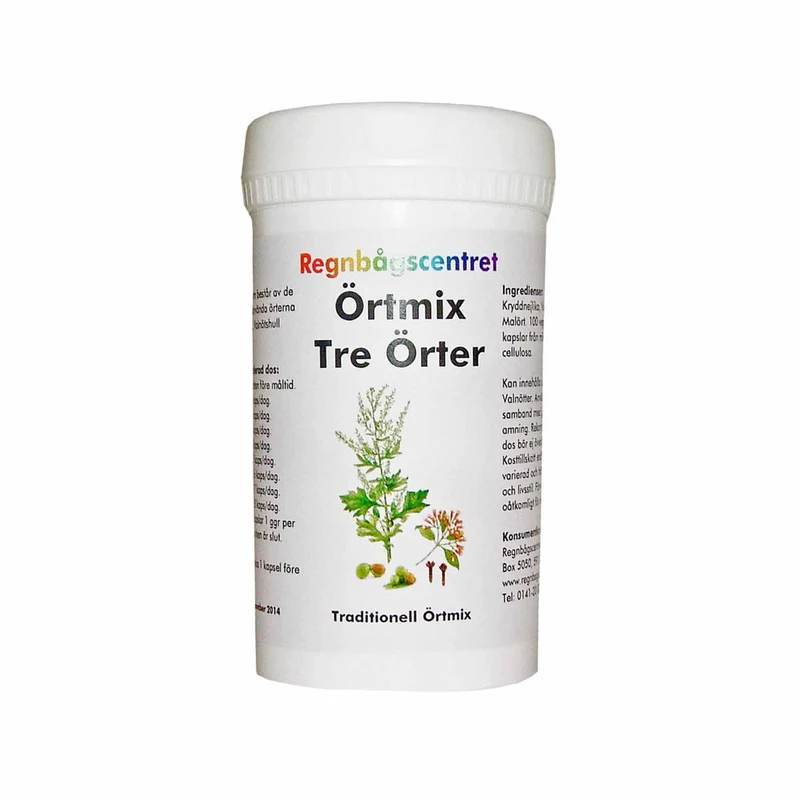 Örtmix Tre Örter, 100 kapslar