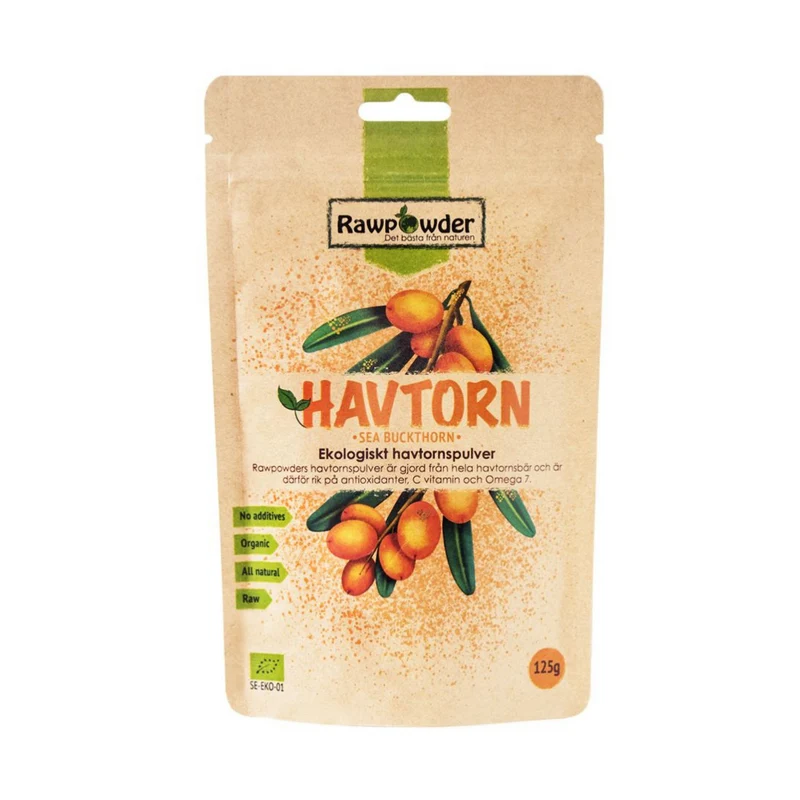 Havtorn Pulver, 125 g Eko