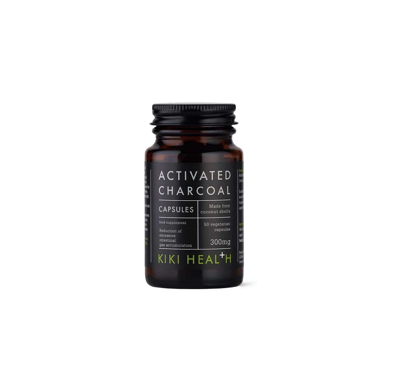 Activated Charcoal Capsules, 50 kap