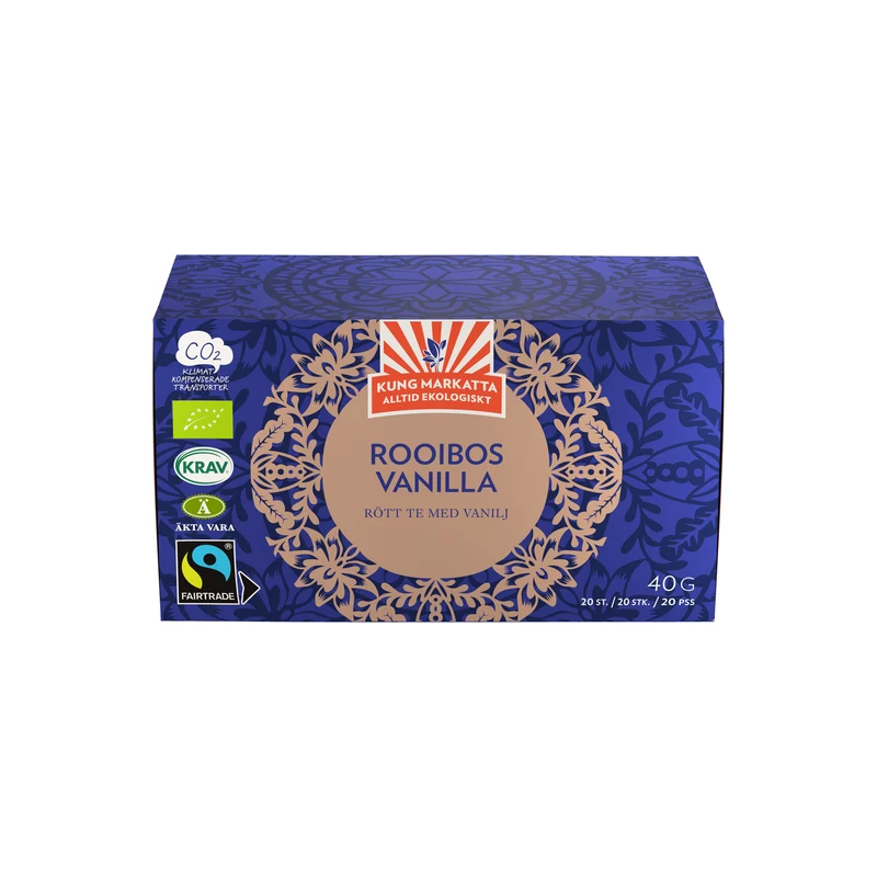Rooibos Vanilla, 20 pås Eko