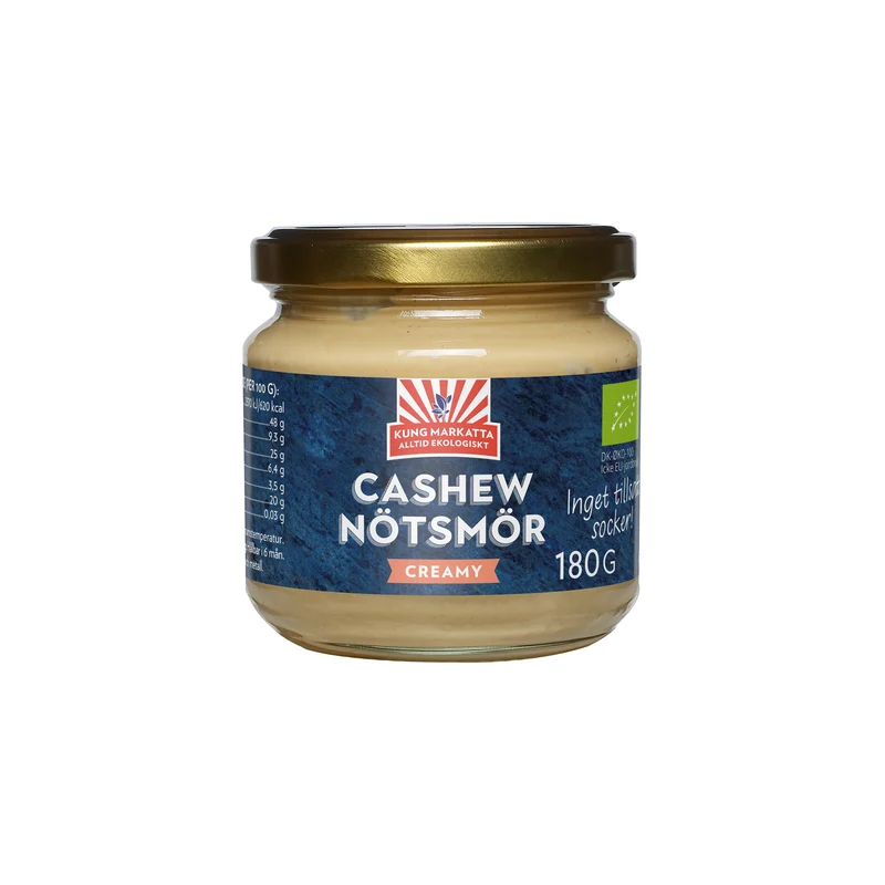 Cashewnötssmör, 180 g Eko