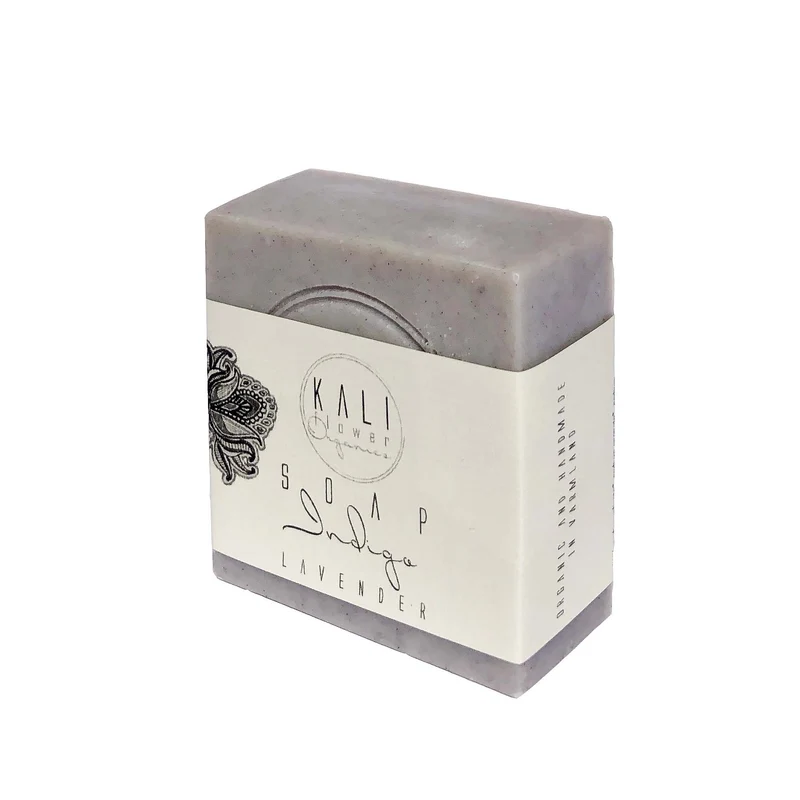 Handgjord Tvål Indigo Med Lavendel, 120 g Eko