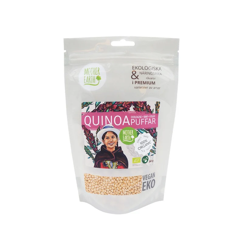 Quinoapuffar, 60 g Eko