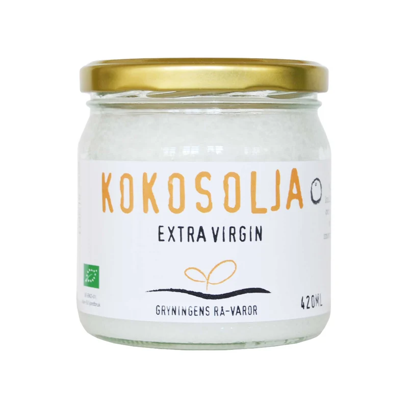 Kokosolja Extra Virgin, 420 ml Eko
