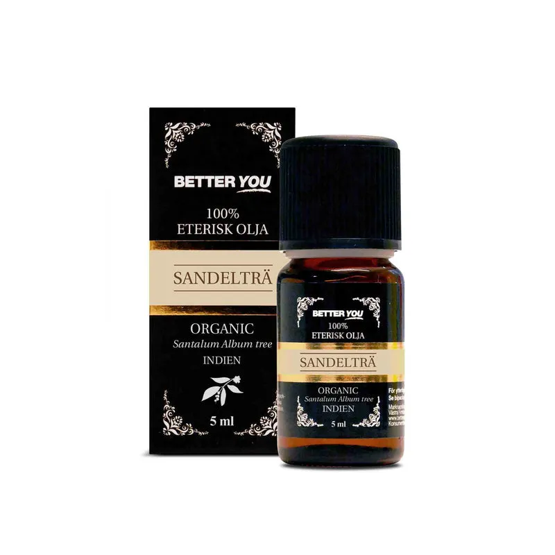 Sandelträolja Eterisk, 5 ml Eko