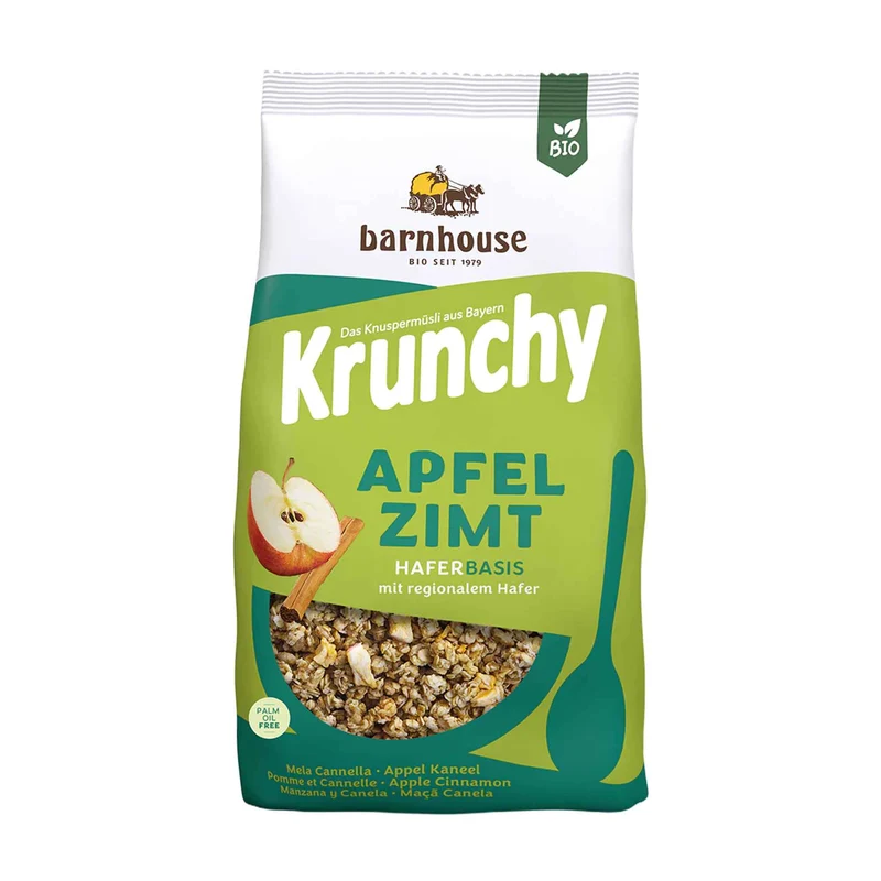 Krunchy Äpple Kanel, 375 g Eko