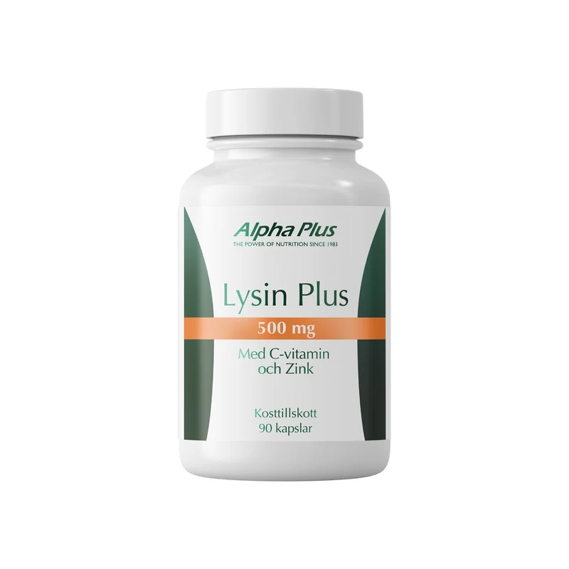 Lysin Plus 500 mg, 90 kap