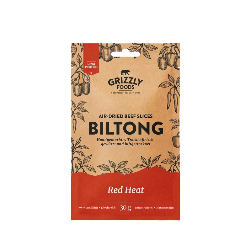 Grizzly Foods Biltong Red Heat