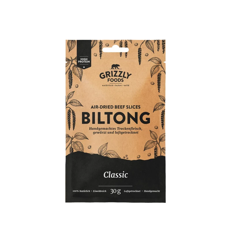 Grizzly Foods Biltong Classic