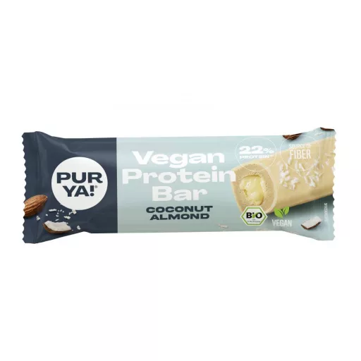 Vegansk Proteinbar Coconut & Almond - 45G - PURYA!