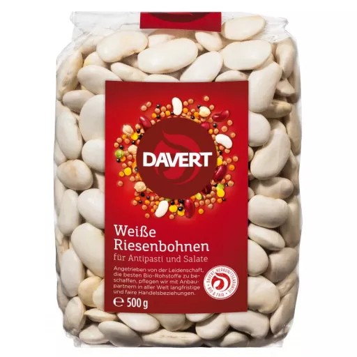 Økologiske Butter Beans - 500G - Davert