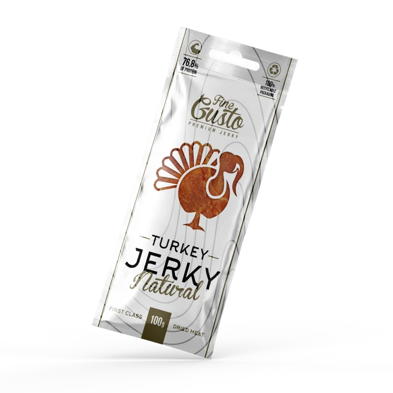 Fine Gusto Turkey Jerky Natural