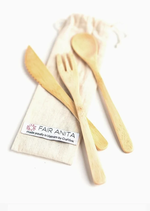 Sustainable Bamboo Utensil Set